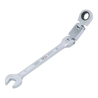 BGS Clés mixtes à cliquet à double articulation pliable 11 mm