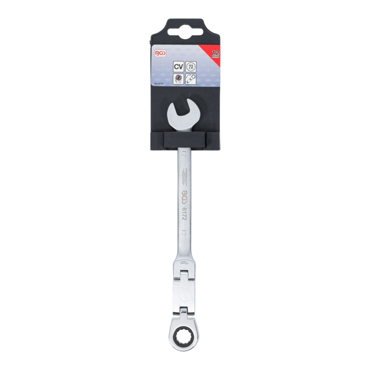 BGS Clés mixtes à cliquet à double articulation pliable 12 mm
