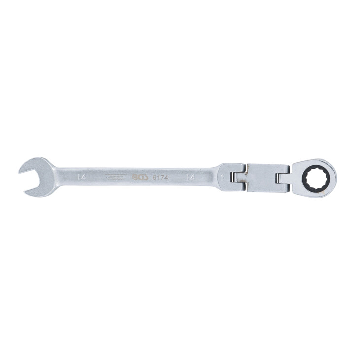 BGS Clés mixtes à cliquet à double articulation pliable 14 mm