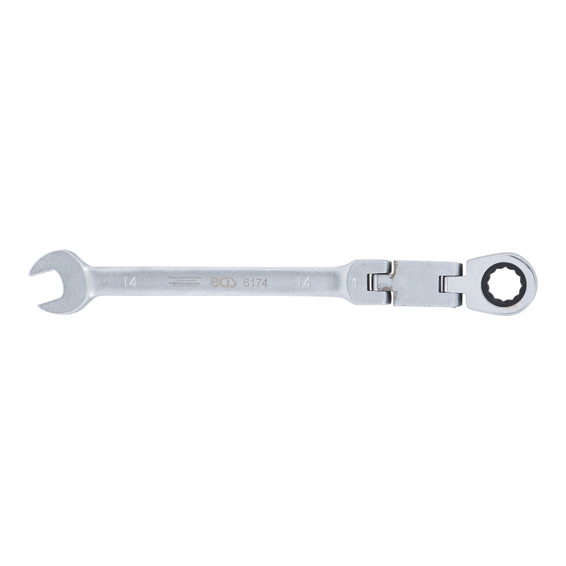 BGS Clés mixtes à cliquet à double articulation pliable 14 mm