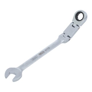 BGS Clés mixtes à cliquet à double articulation pliable 18 mm