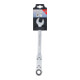 BGS Clés mixtes à cliquet à double articulation pliable 18 mm-4
