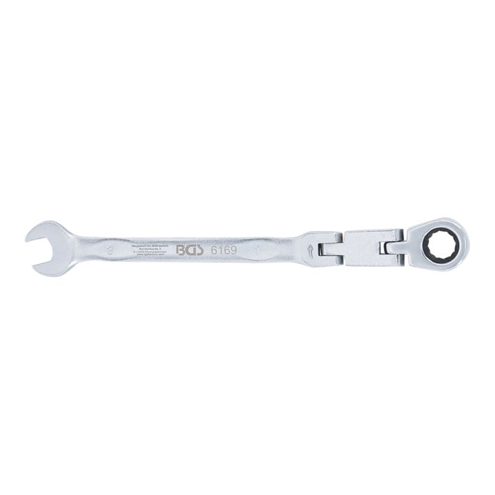 BGS Clés mixtes à cliquet à double articulation pliable 9 mm