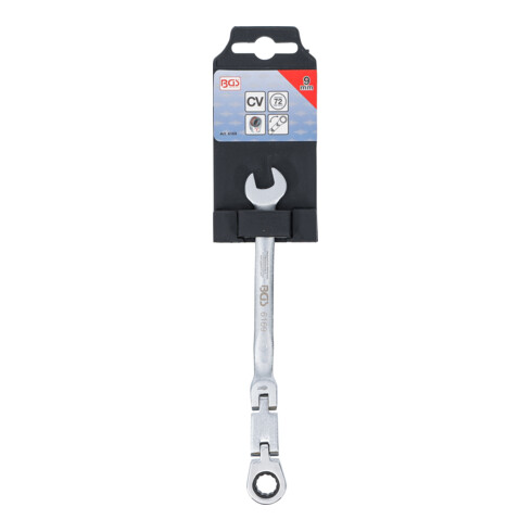 BGS Clés mixtes à cliquet à double articulation pliable 9 mm