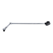 BGS Cliquet articulé avec poignée en T, coudé Sortie carré extérieur 6,3 mm (1/4")-4