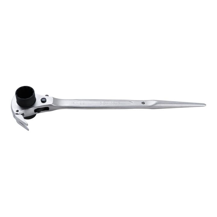 BGS Cliquet de monteur 4-en-1 19 x 22 mm