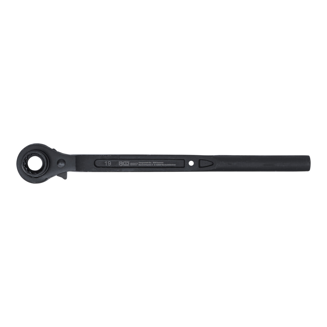 BGS Cliquet de monteur tige ronde 19 x 22 mm