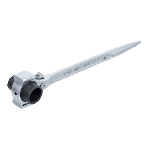 BGS Cliquet d'échafaudage 3 en 1 SW 19 x 22 mm