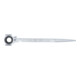 BGS Cliquet d'échafaudage 3 en 1 SW 19 x 22 mm