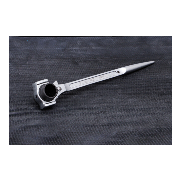 BGS Cliquet d'échafaudage 3 en 1 SW 19 x 22 mm