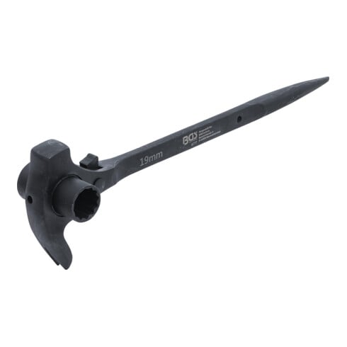 BGS Cliquet d'échafaudage 4 en 1 SW 19 x 22 mm