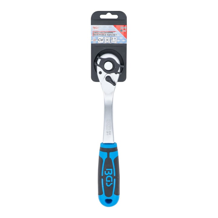 BGS Cliquet réversible à denture fine 12,5 mm (1/2")