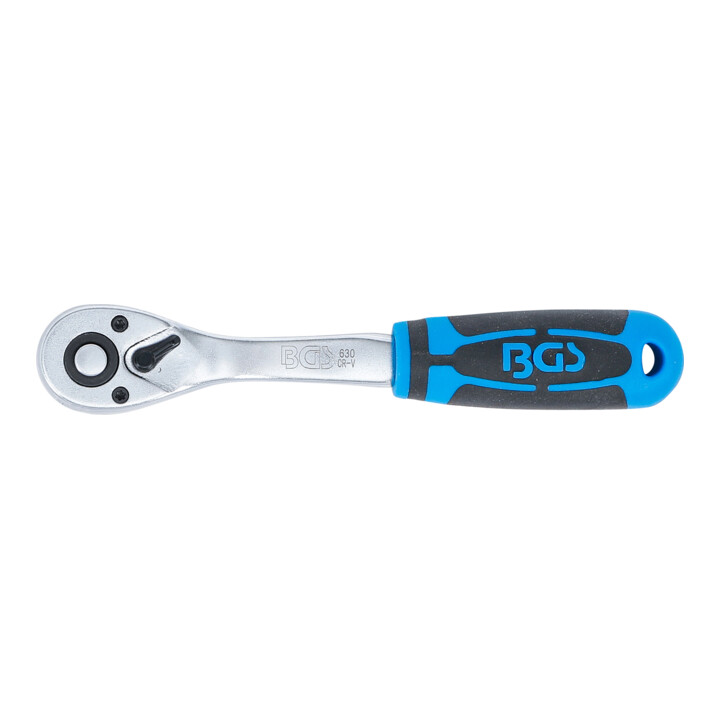 BGS Cliquet réversible à denture fine 6,3 mm (1/4")