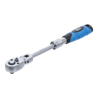 BGS Cliquet réversible extensible 6,3 mm (1/4") 175 - 225 mm