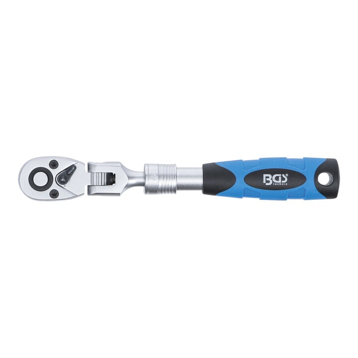 BGS Cliquet réversible extensible 6,3 mm (1/4") 175 - 225 mm