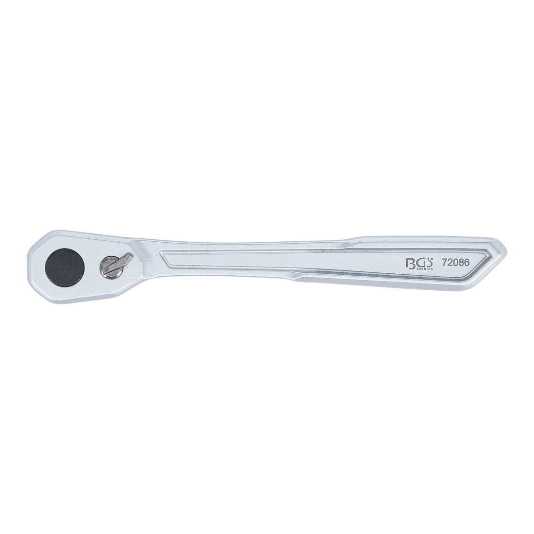 BGS Cliquet réversible extra-plat à denture fine 10 mm (3/8")