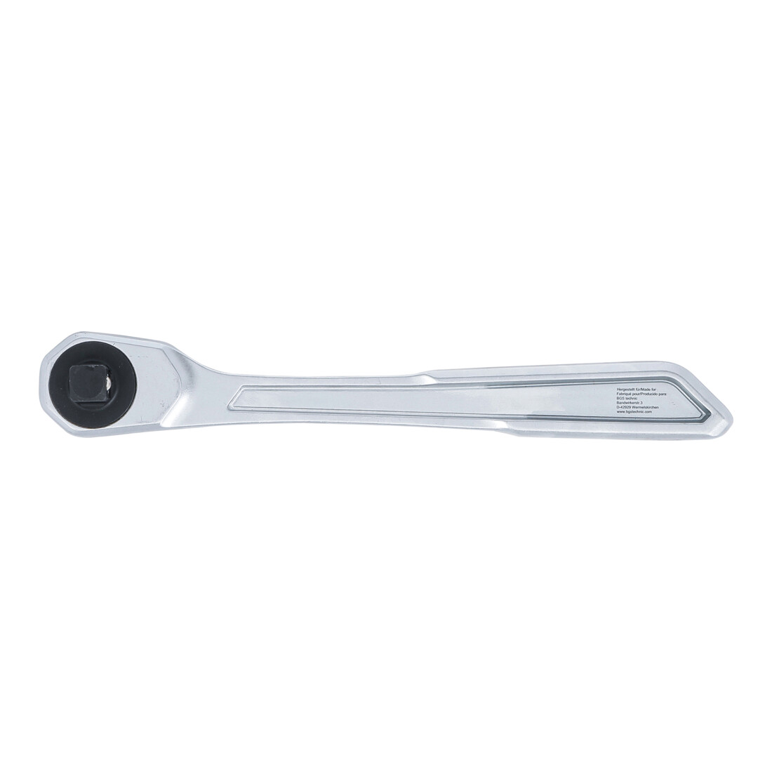BGS Cliquet réversible extra-plat à denture fine 12,5 mm (1/2")
