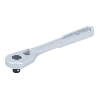 BGS Cliquet réversible extra-plat à denture fine 6,3 mm (1/4")