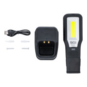 BGS COB-LED Arbeits-Leuchte klappbar mit Ladestation-4