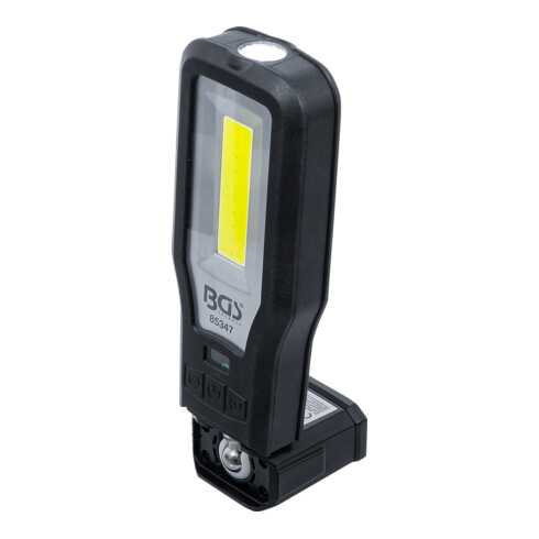BGS COB-LED Arbeits-Leuchte klappbar mit Ladestation