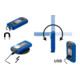 BGS COB-LED lampe d’atelier pliable avec aimant, crochet et fonction de charge inductive-5