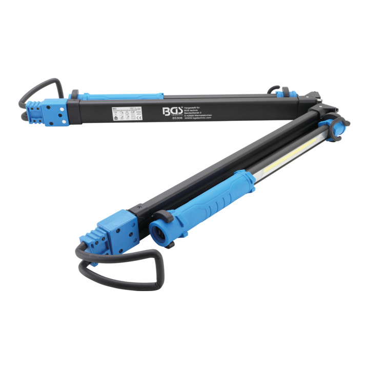 BGS COB-LED-Motorhauben-Leuchte mit Akku & Expanderhalterung 2 COB-LED Arbeits-Handleuchten