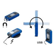 BGS COB-LED-werkplaatslamp met magneet en haak, inklapbaar, met inductief opladen-5