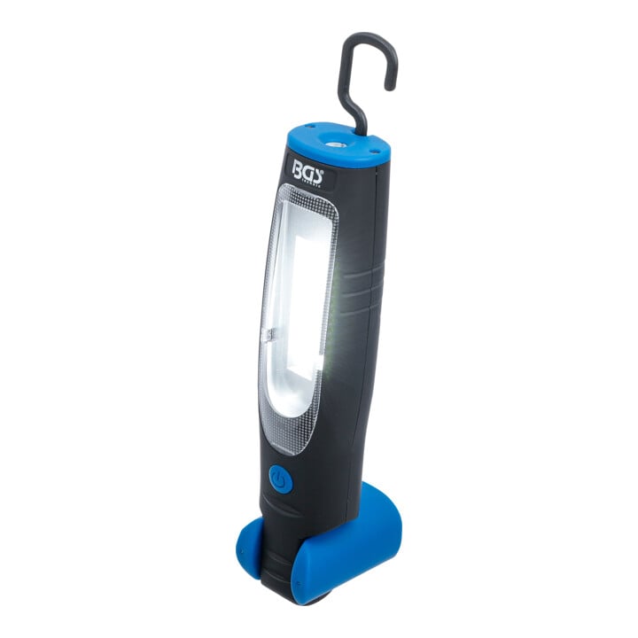 BGS COB-LED-Werkstattleuchte mit Magnet und Haken