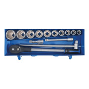 BGS Coffret de douilles 20 mm (3/4") 14 pièces