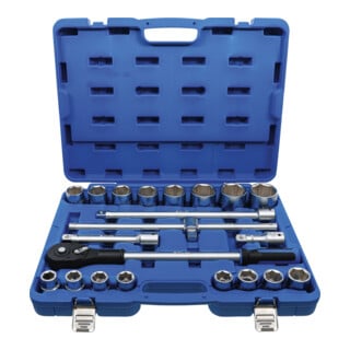 BGS Coffret de douilles 20 mm (3/4") 21 pièces