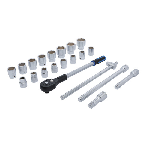 BGS Coffret de douilles 20 mm (3/4") 21 pièces