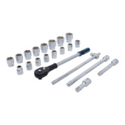 BGS Coffret de douilles 20 mm (3/4") 21 pièces-2