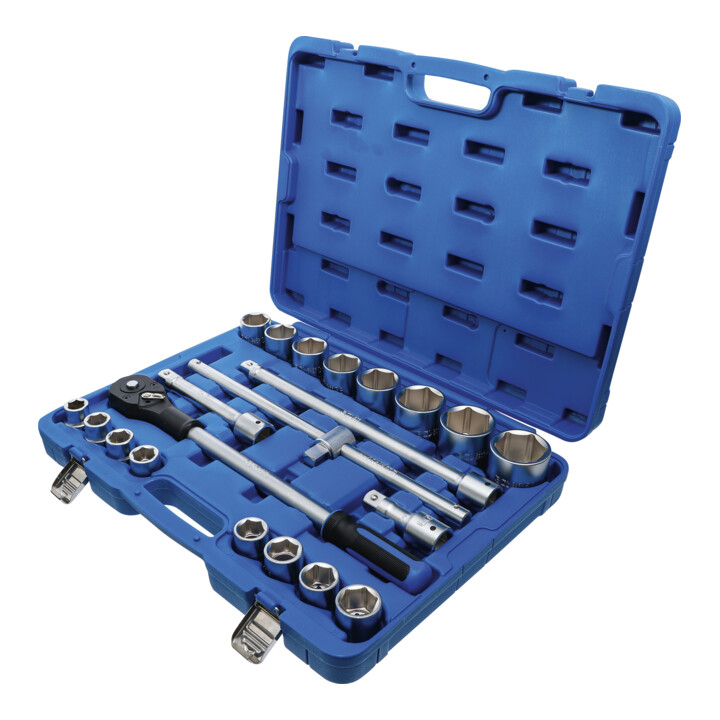 BGS Coffret de douilles 20 mm (3/4") 21 pièces