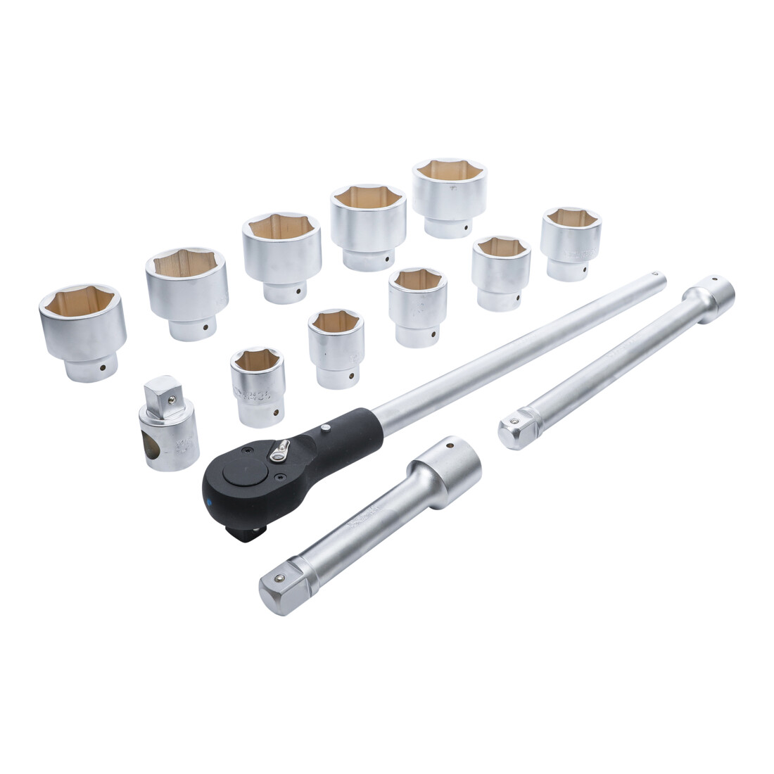 BGS Coffret de douilles 25 mm (1") 15 pièces Kraftmann