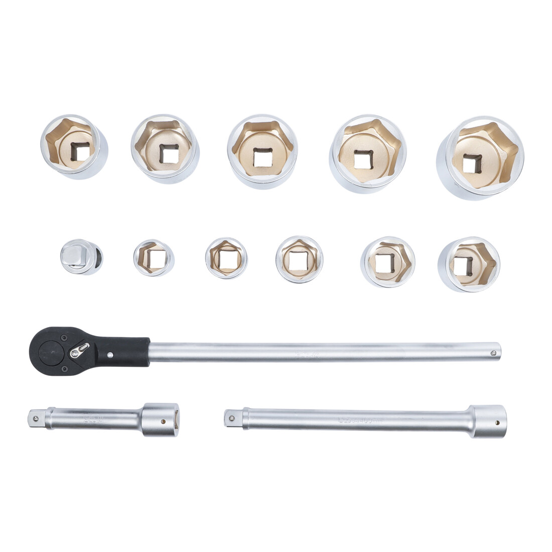 BGS Coffret de douilles 25 mm (1") 15 pièces Kraftmann