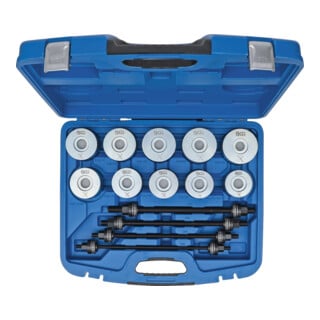BGS Coffret d'extraction de roulements et de silenblocs avec 4 vis 24 pièces