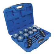 BGS Coffret d'extraction de roulements et de silenblocs avec 4 vis 24 pièces-5