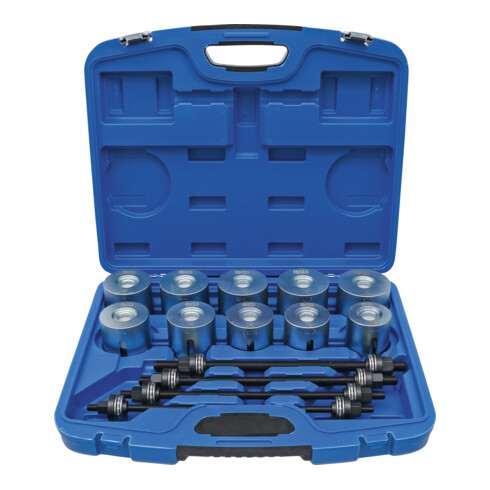 BGS Coffret d'extraction de roulements et de silenblocs avec 4 vis 24 pièces