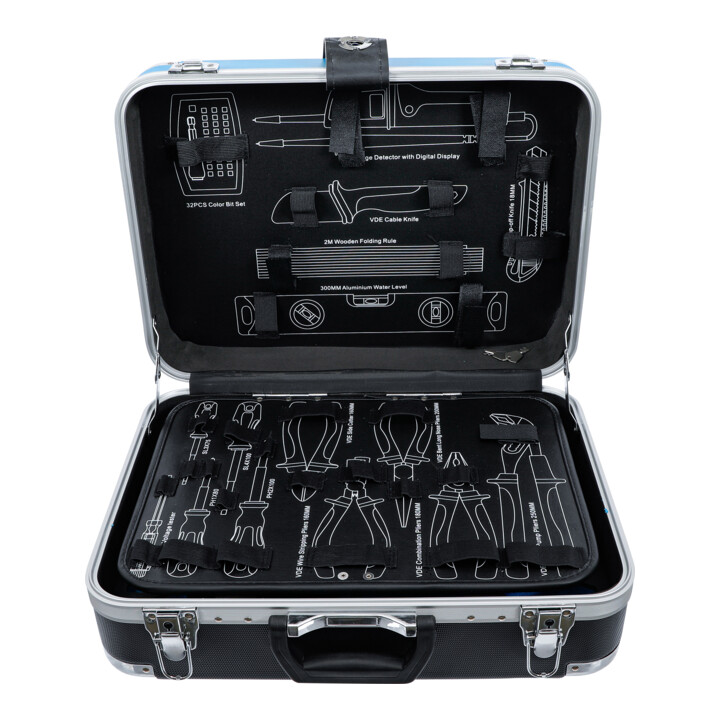BGS Coffret vide pour caisse à outils d’électricien 15503