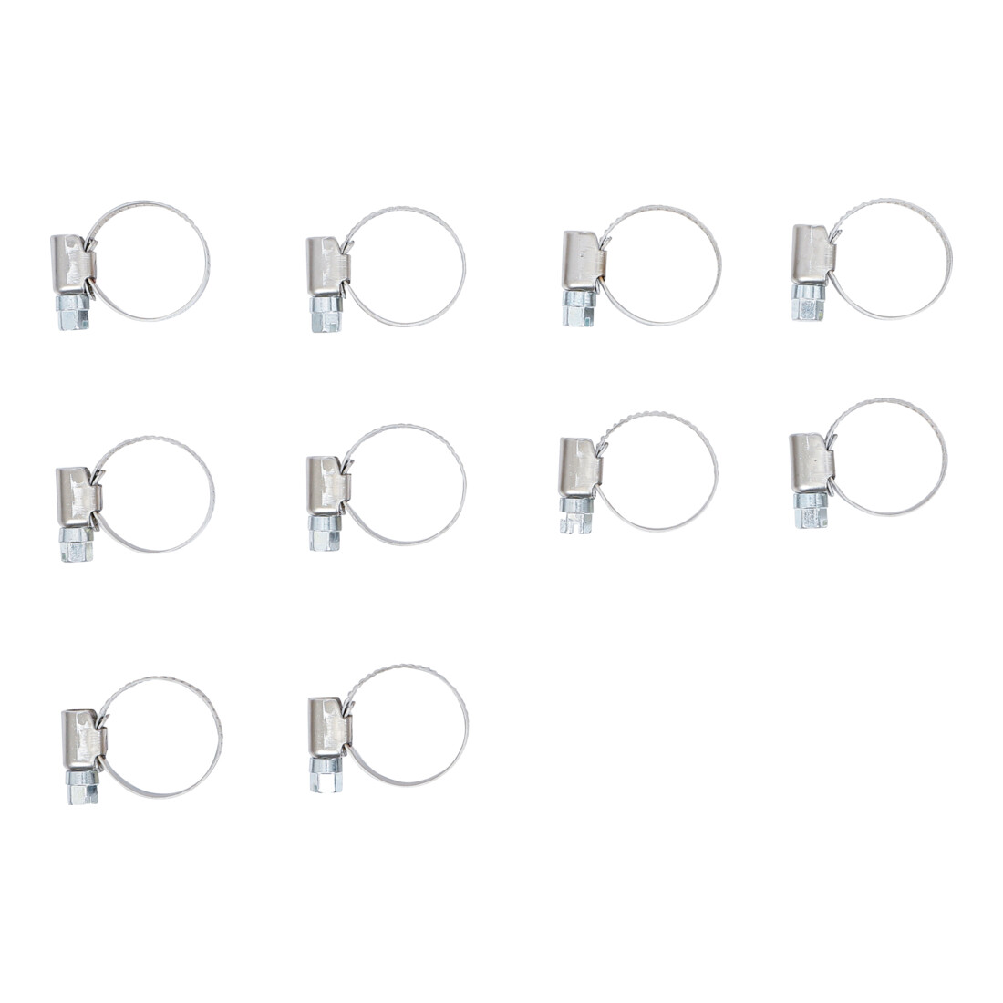 BGS Colliers inoxydable 16 x 25 mm 10 pièces