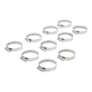 BGS Colliers inoxydable 32 x 50 mm 10 pièces