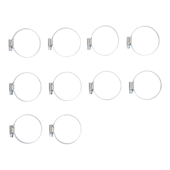 BGS Colliers inoxydable 40 x 60 mm 10 pièces