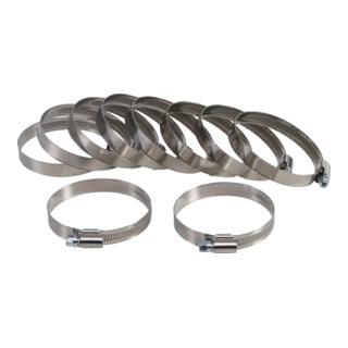 BGS Colliers inoxydable 50 x 70 mm 10 pièces