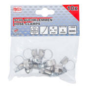 BGS Colliers inoxydable 8 x 12 mm 10 pièces-4