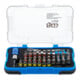 BGS Color-Set de embouts, avec cliquet, entraînement hexagonal extérieur 6,3 mm (1/4"), 43 pièces