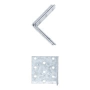 BGS Connecteurs d’angle, 60 x 60 x 60 mm, 4 pièces-4