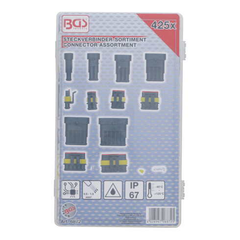 BGS connector assortiment 425 dlg.