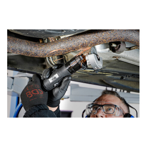BGS Coupeur pneumatique, tête flexible, 260 mm