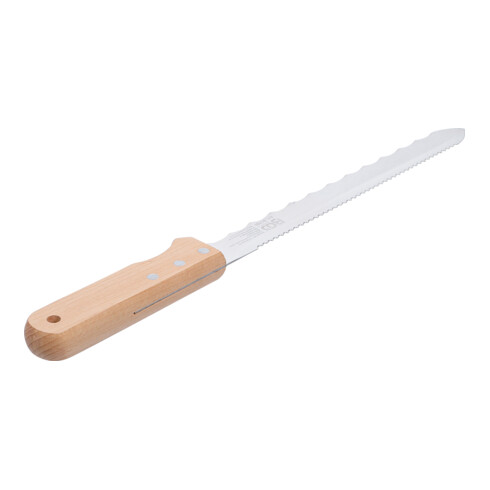 BGS Couteau pour découpe d'isolation 420 mm Poignée en bois