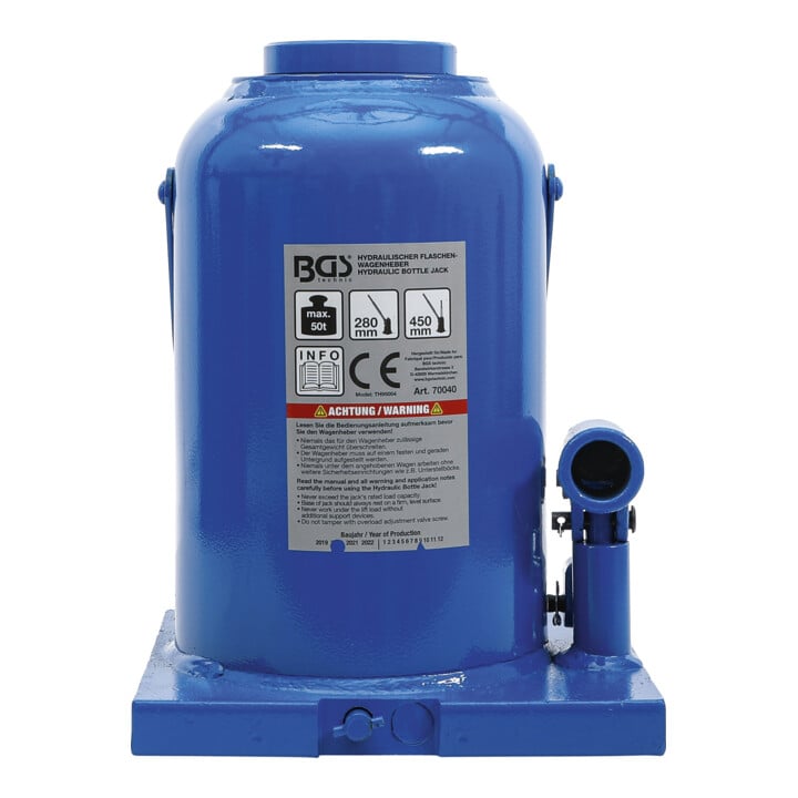 BGS Cric à vérin hydraulique 50 t